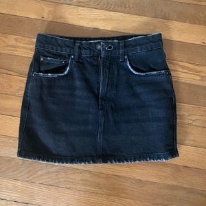 NEW Zara denmin skirt